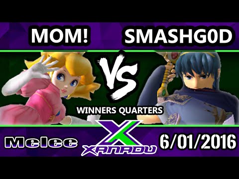 S@X 152 SSBM Winners Quarters - SmashG0D (Marth) Vs. MOM! (Peach)