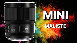 Lumix 100mm F2.8 Macro - 2 FOIS PLUS LEGER QUE LA CONCURRENCE #lumix #100mmf2.8 #macro