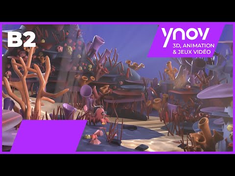 B2 animation 3D - Nantes Ynov Campus