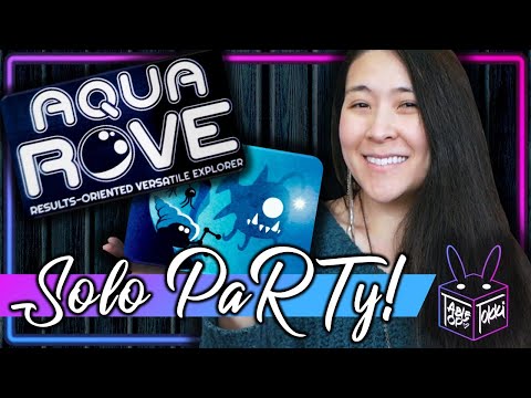 Aqua ROVE | Solo Board Game PaRTy!!! (Playthrough and Review/ Tutorial, yup!)