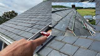 Quick, safe movement on slate roofs.  Always utilize fall protection.