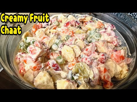 Creamy Fruit Chaat By Yasmin’s Cooking Video
