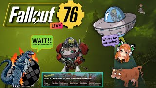 🔴 LIVE: Invaders from Beyond Event is BACK in Fallout 76! Gameplay w/ @wayofthepixel