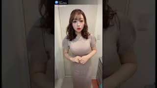 《エロTikTok》『透け』巨乳ギャルのブラが