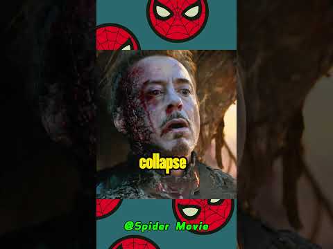 Do you know why Iron Man ignored Peter on his deathbed?#movie #marvel