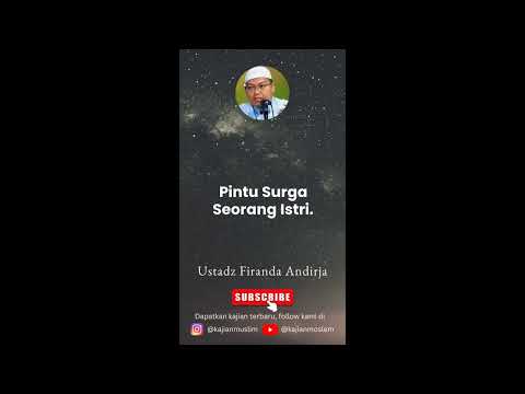 Ustadz Firanda Andirja   Pintu Surga Seorang Istri  #shorts