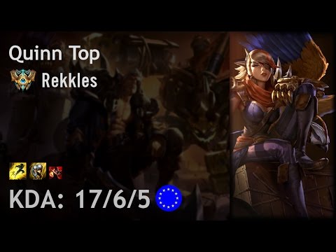 Quinn Top vs Jayce - Rekkles - EUW Challenger Patch 7.1
