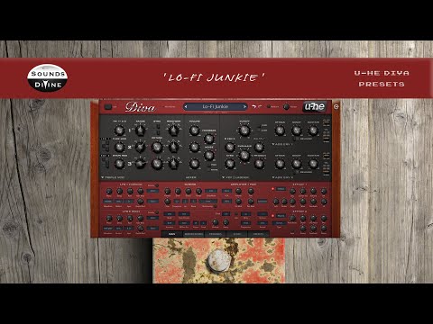 SoundsDivine 'Lo-Fi Junkie' - U-he Diva
