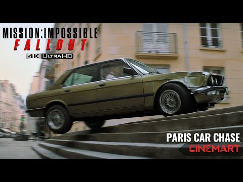 MISSION: IMPOSSIBLE - FALLOUT (2018) | Paris Car Chase Scene 4K UHD