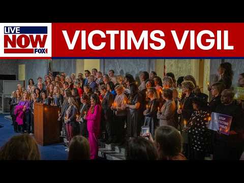 Video | Vigil for Epstein victims held in Washington DC