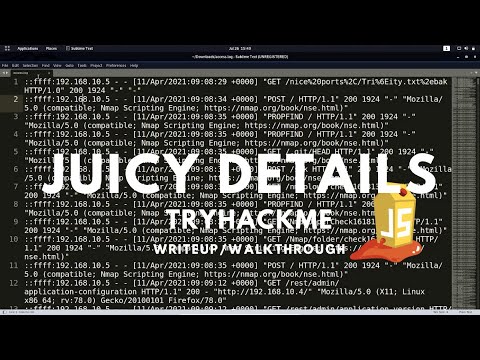 TryHackMe Room Juicy Details | WriteUp/Walkthrough