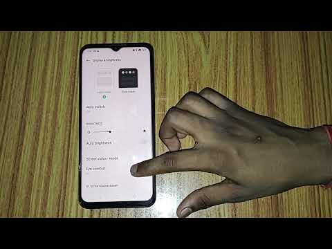 Realme c11 me eye protection off kaise kare, How to turn off eye protection
