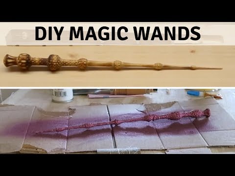 DIY Harry Potter Wands!