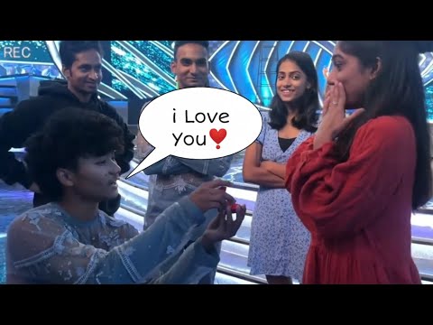 Samarpan Lama Proposed ❣️ Vartika Jha 😍 • India's Best Dancer S3