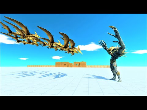 20 pteranodon vs boss animal revolt battle simulator