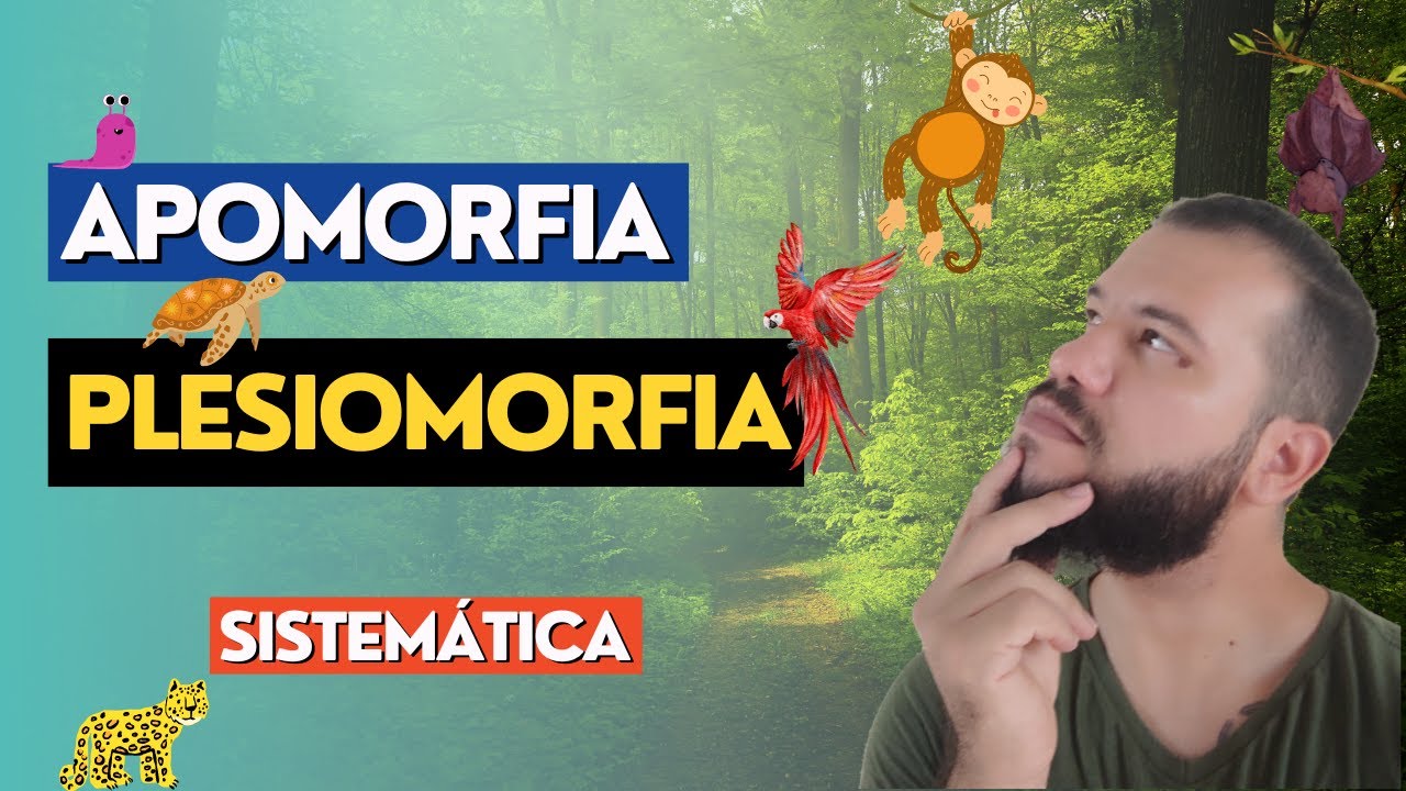 Apomorfia, plesiomorfia e estados de caracteres - Sistemática e filogenia