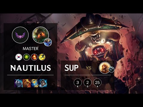 Nautilus Support vs Leona - KR Master Patch 12.5