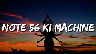 Bhole Baba Dede Note 56 Ki Machine (Lyrics) Rajesh