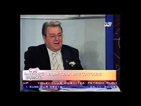 Interviu cu CORNELIU VADIM TUDOR. Editie de colectie