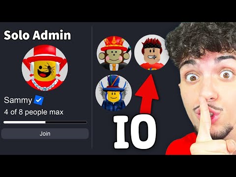 Mi Sono INTRUFOLATO in UN SERVER di SOLI ADMIN su STEAL A BRAINROT..