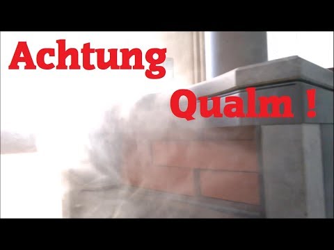 Kaminofen qualmt Wohnung voll...