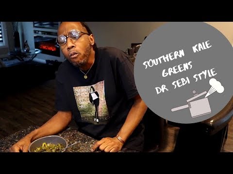 How to make Kale Greens alkaline Dr. Sebi Inspired!!!!