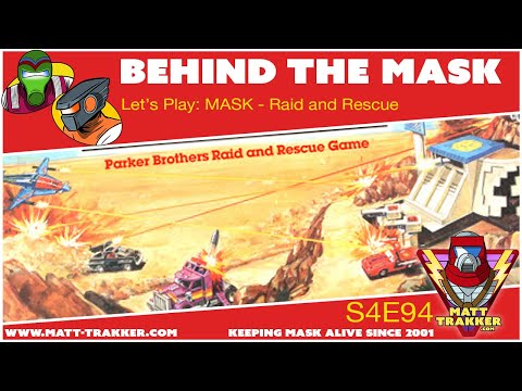 Let's Play: MASK - Raid and Rescue Board Game