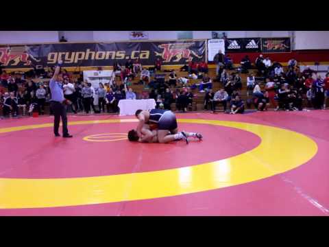 2015 Guelph Open: 125 kg Kyle Massey vs. Eric Thompson