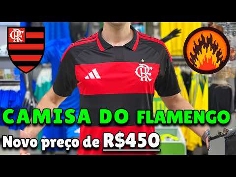 R$450 NEW price for the FLAMENGO 2026/2027 jersey - Will you buy it this time?
