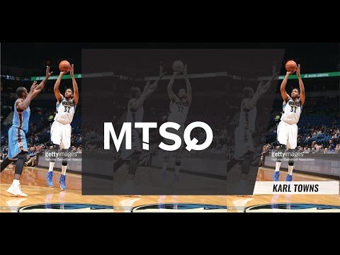 Karl Anthony Towns Highlights NBA Debut vs Thunder