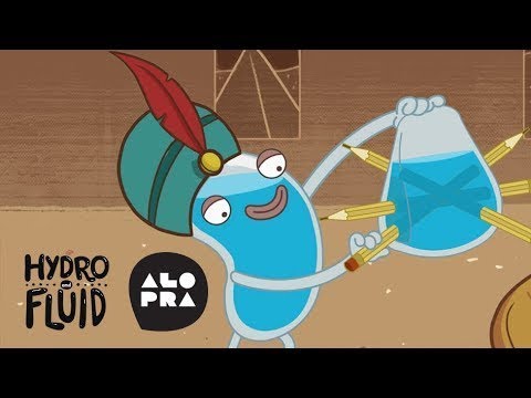 HYDRO dan FLUID | Pensil Ajaib | EPISODE BARU | Kartun Lucu Bahasa Indonesia 2019