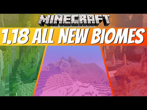 Bagelducks - Every NEW Biome in the Minecraft Caves and Cliffs 1.18 Test Snapshot