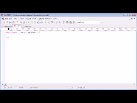 jQuery Tutorial 1 Introduction to jQuery