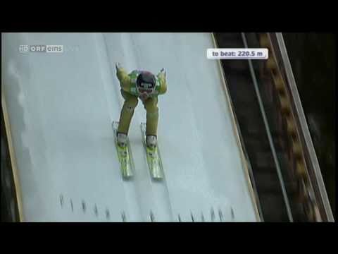 Robert Kranjec - Planica - FALL - 18.03.2011 ORF HD