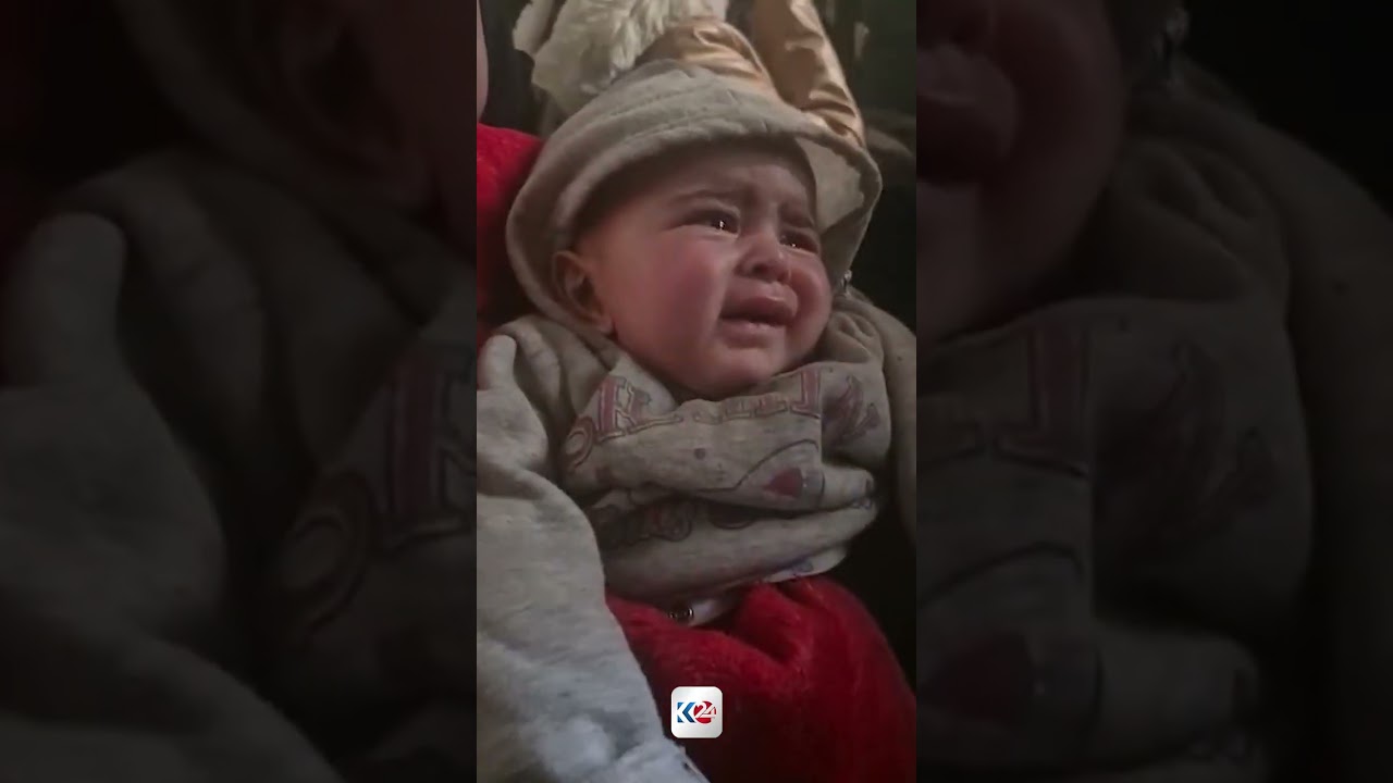 ڤیدیۆ | گریانی منداڵیك لە نێو نەخۆشخانەی شێخ مەقسوود لە حەلەب