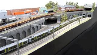 preview picture of video 'Smithdown Rd junction @ Uckfield model railway exhibtion 2013'