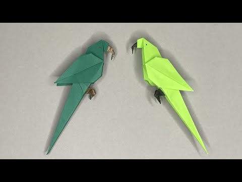 🦜 DIY Papier-Papagei: Einfache Bastelanleitung für eine farbenfrohe Dekoration 🌈✂️