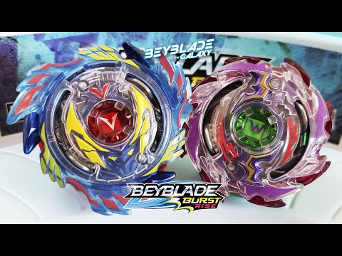 GENESIS VALTRYEK .6V.Ch1-H vs TEMPEST WYVRON .4G.Kp-H - Beyblade Burst ベイブレードバースト