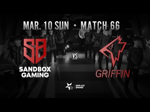 [2019 LCK SPRING] 0310 Match66 : SB vs GRF Highlight