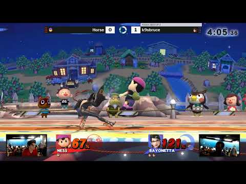 Sink or Swim 99 Pools - Horse (Ness) vs k9sbruce (Bayonetta)