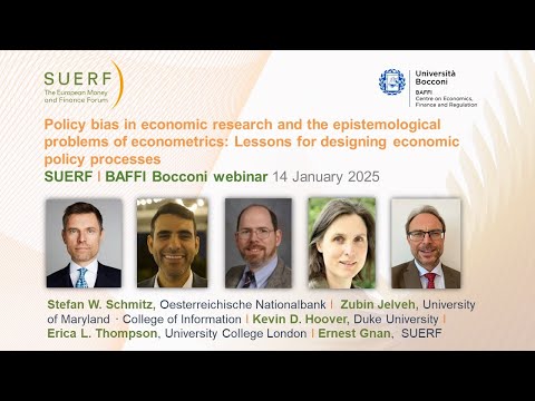 Policy bias in economic research - SUERF Baffi Bocconi lecture - 20250114
