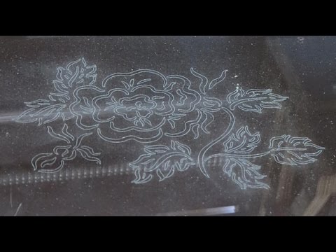 Гравировка на стекле и пластике. Станки для гравировки на стекле от Чпу Моделист.