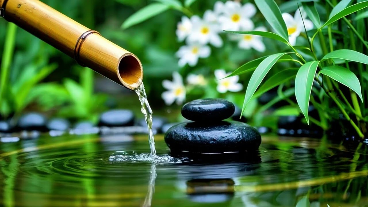 Beautiful Relaxing Music with Piano & Water for relas for stress relief