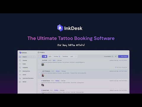 InkDesk: Tattoo Booking App