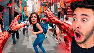 ZOMBIES NA VIDA REAL? Reagi ao vídeo mais bizarro da internet😱