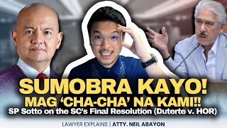 "JUDICIAL OVERREACH" o Constitutional Duty? SP Sotto v. Supreme Court #LawyerExplains #AttorNEIL