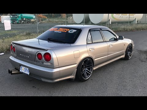 My R34 4 door build - RB26, PPG straight cut dog box, 400kw
