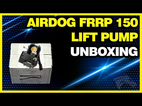 AirDog FRRP 150 Lift Pump Unboxing: 98.5-02 Cummins #R3SBD150