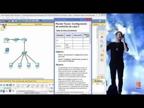 5.3.3.5 Packet Tracer - Configure Layer 3 Switches
