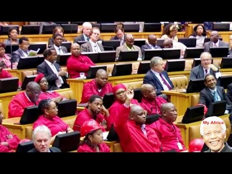 Julius Malema vs Mangosuthu Buthelezi In Parliament